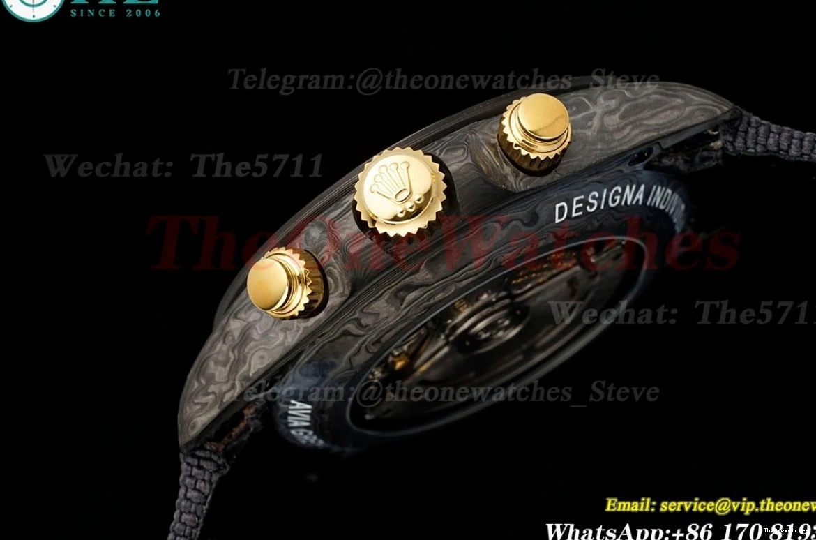 Diw SH4130 Daytona Black DIal Black FC NY 40mm DIWF 0318